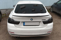 BMW 4 sērija F32/F33/F36 2012–2020 PSM stila spoileris (F32, spīdīgi melns) foto 10