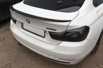 BMW 4 sērija F32/F33/F36 2012–2020 PSM stila spoileris (F32, spīdīgi melns) foto 2