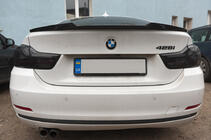 BMW 4 sērija F32/F33/F36 2012–2020 PSM stila spoileris (F32, spīdīgi melns) foto 9