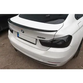 PSM stila spoileris (F32, spīdīgi melns) foto 2