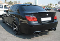 BMW 5. sērija E60/E61 2003–2010 Aizmugurējā loga spoileris DPT V-3 (melns spīdīgs) foto 3