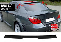 BMW 5. sērija E60/E61 2003–2010 Aizmugurējā loga spoileris DPT V-3 (melns spīdīgs) foto 1