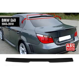 Aizmugurējā loga spoileris DPT V-3 (melns spīdīgs) BMW 5. sērija E60/E61 2003–2010 foto 1