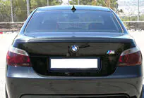 BMW 5. sērija E60/E61 2003–2010 M5 stila spoilers (krāsošanai) foto 2