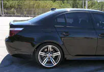 BMW 5. sērija E60/E61 2003–2010 M5 stila spoilers (krāsošanai) foto 3
