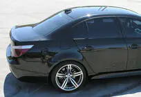 BMW 5. sērija E60/E61 2003–2010 M5 stila spoilers (krāsošanai) foto 7