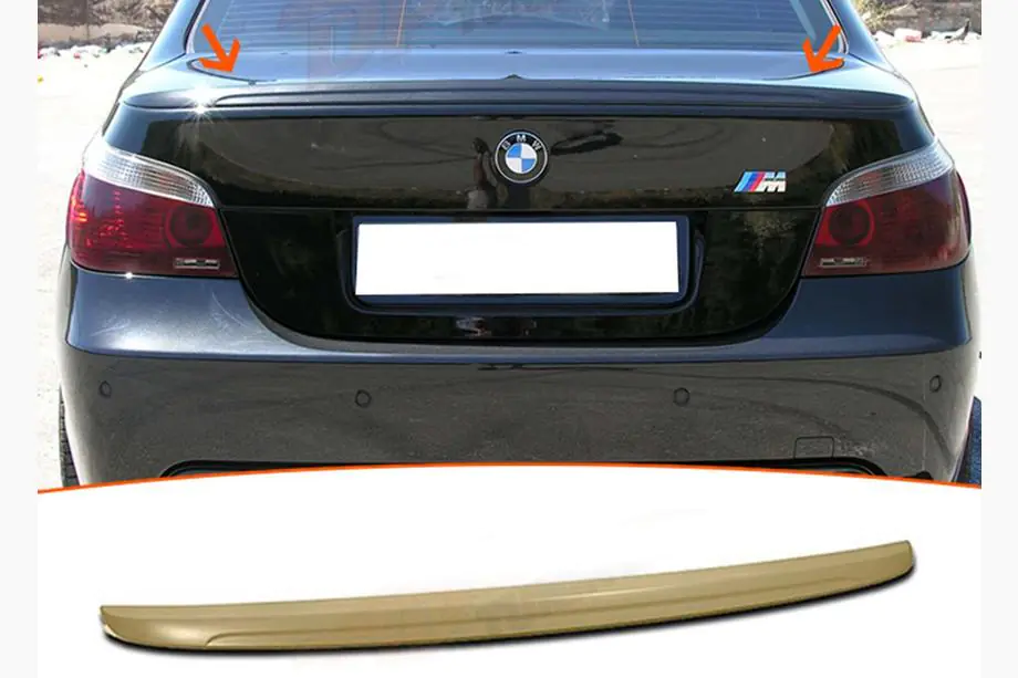 BMW 5. sērija E60/E61 2003–2010 M5 stila spoilers (krāsošanai) Image