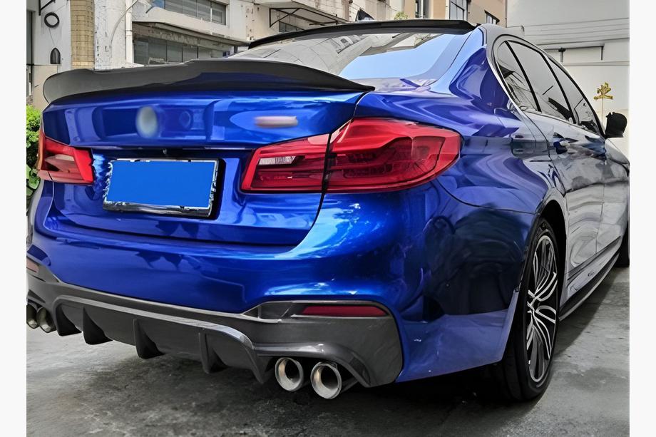 BMW 5. sērija G30/G31 2017–2023 PSM stila spoileris (spīdīgi melns) Image