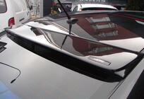 Chevrolet Cruze 2009–2015 DPT aizmugurējā loga spoileris (SD, krāsošanai) foto 1