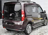 Fiat Doblo II 2010–2022 DPT spoileris (spīdīgi melns) foto 1