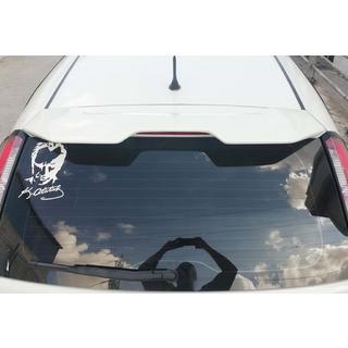 DPT spoileris (spīdīgi melns) Fiat Punto Grande/EVO 2006–2018 foto 2