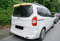 Ford Courier 2014–2023 DPT spoileris (spīdīgi melns) foto 1