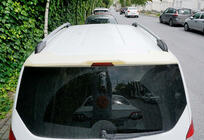 Ford Courier 2014–2023 DPT spoileris (spīdīgi melns) foto 3