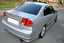 Honda Civic Sedan VII 2001–2006 DPT spoileris (spīdīgi melns) foto 1