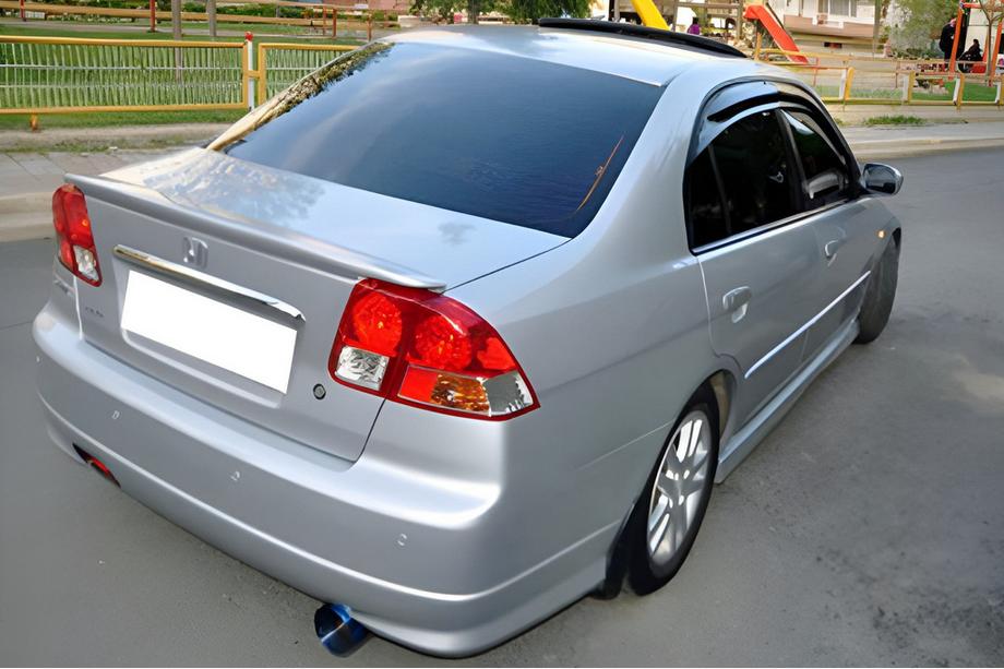 Honda Civic Sedan VII 2001–2006 DPT spoileris (spīdīgi melns) Image