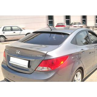 DPT spoileris (spīdīgi melns) Hyundai Accent 2011–2017 foto 4