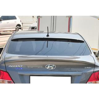 DPT spoileris (spīdīgi melns) Hyundai Accent 2011–2017 foto 1