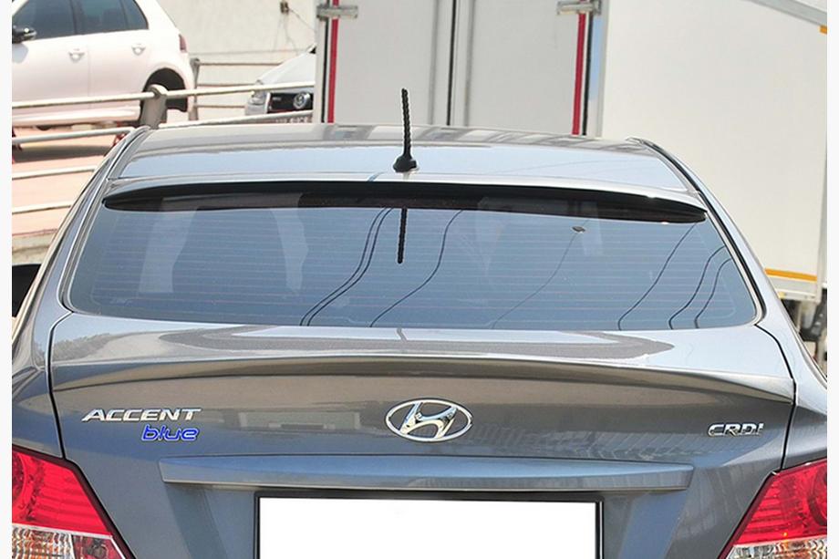 Hyundai Accent 2011–2017 DPT spoileris (spīdīgi melns) Image