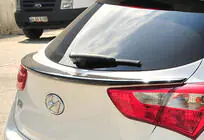 Hyundai I-30 2012–2017 DPT spoileris (spīdīgi melns) foto 4