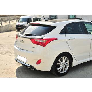 DPT spoileris (spīdīgi melns) Hyundai I-30 2012–2017 foto 2