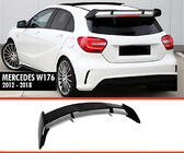 Mercedes A-class W176 2012–2018 Spoileris DPT V-2 (melns spīdīgs) foto 1