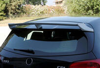 Mercedes A-class W176 2012–2018 Spoileris DPT V-3 (spīdīgi melns) foto 2