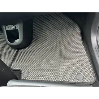 EVA auto paklājiņi (melni) foto 3
