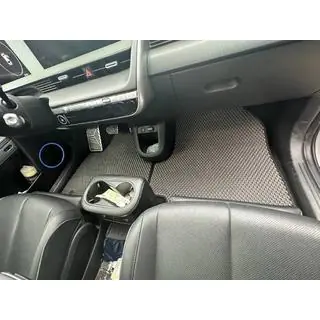 EVA auto paklājiņi (melni) foto 1