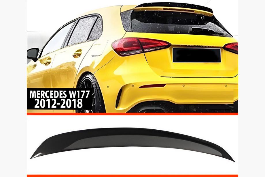 Mercedes A-class W176 2012–2018 Spoileris DPT V-4 (spīdīgi melns) Image