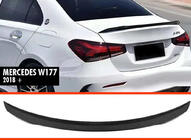 Mercedes A-class W177 2018– Spoileris DPT V-2 (SD, melns spīdīgs) foto 1