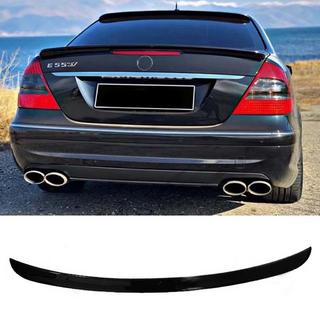 DPT spoileris (spīdīgi melns) Mercedes E-сlass W211 2002–2009 foto 1