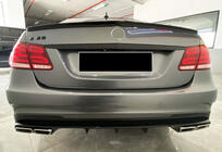 Mercedes E-class W212 2009–2016 Spoileris DPT V-1 (spīdīgi melns) foto 2