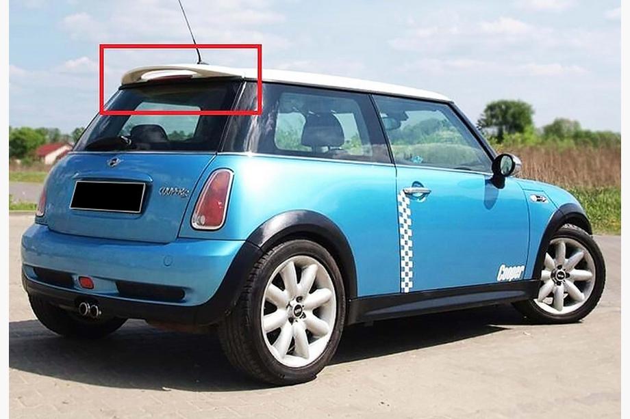 Mini Cooper R50/52/53 2000–2006 DPT spoileris (spīdīgi melns) Image