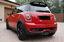Mini Clubman R55/R56 2007–2014 Spoileris DPT R56 (melns, augsta spīduma) foto 1