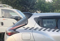 Nissan Juke 2010–2019 Spoileris DPT V-2 (melns spīdīgs) foto 4