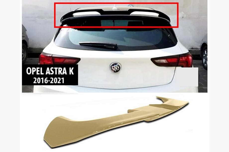 Opel Astra K 2016–2021 Spoileris DPT V-1 (spīdīgi melns) Image