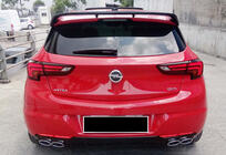 Opel Astra K 2016–2021 Spoileris DPT V-2 (melns spīdīgs) foto 4
