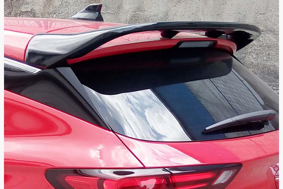 Opel Astra K 2016–2021 Spoileris DPT V-2 (melns spīdīgs) Image