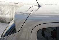 Opel Corsa D 2007–2014 DPT spoileris (spīdīgi melns) foto 3