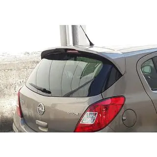 DPT spoileris (spīdīgi melns) Opel Corsa D 2007–2014 foto 2