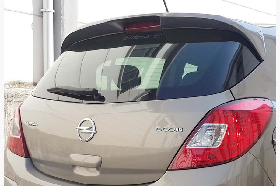 Opel Corsa D 2007–2014 DPT spoileris (spīdīgi melns) Image
