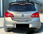 Opel Corsa E 2015–2019 Spoileris DPT V-1 (spīdīgi melns) foto 2