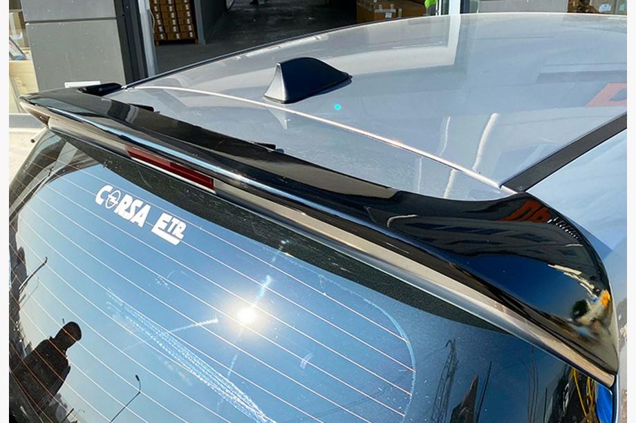 Opel Corsa E 2015–2019 Spoileris DPT V-1 (spīdīgi melns) Image