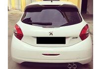 Peugeot 208 2012–2019 DPT spoilers (krāsošanai) foto 4