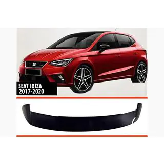 DPT spoileris (2017-2020, melns spīdīgs) Seat Ibiza 2017–