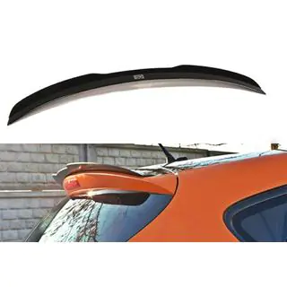 Spoileris DPT V-1 (2009-2012, spīdīgi melns) Seat Leon 2005–2012 foto 1