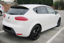 Seat Leon 2005–2012 Spoileris DPT V-4 (2009-2012, spīdīgi melns) foto 4