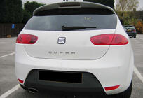 Seat Leon 2005–2012 Spoileris DPT V-4 (2009-2012, spīdīgi melns) foto 1