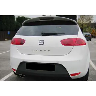 Spoileris DPT V-4 (2009-2012, spīdīgi melns) Seat Leon 2005–2012 foto 1