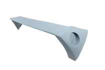 Seat Leon 2005–2012 DPT V-5 spoilers (2005-2009, krāsošanai) foto 6